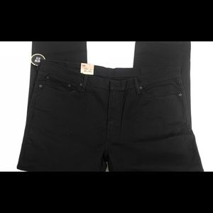 LEVI STRAUSS men’s black athletic fit jeans